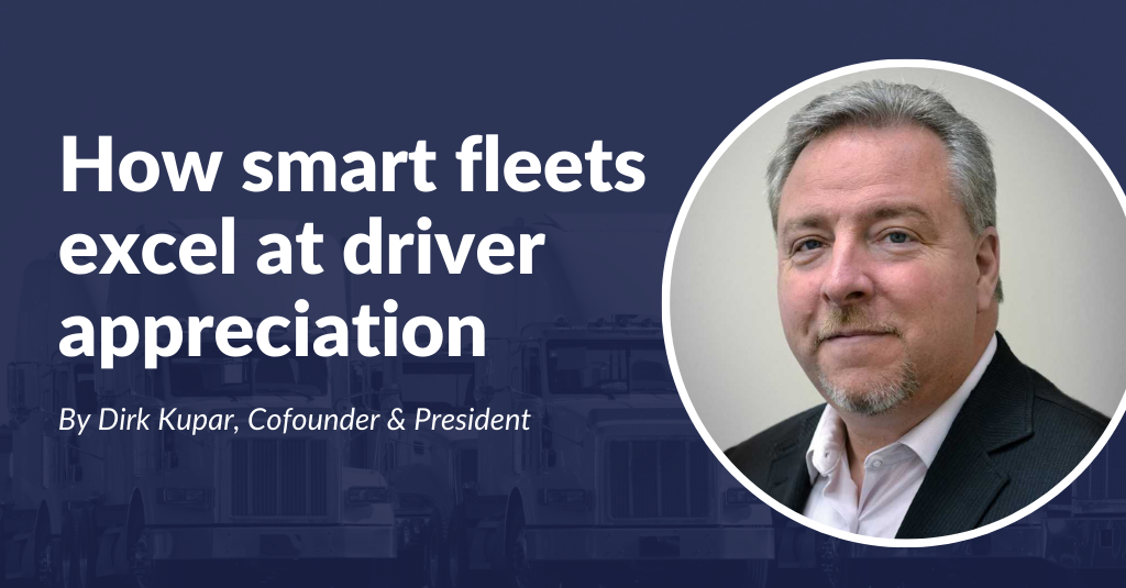 How smart fleets excel at driver appreciation